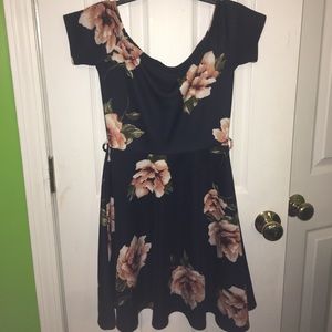 Off the shoulder dress